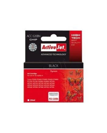 Activejet Acc-520bn Supreme Blækpatron Sort