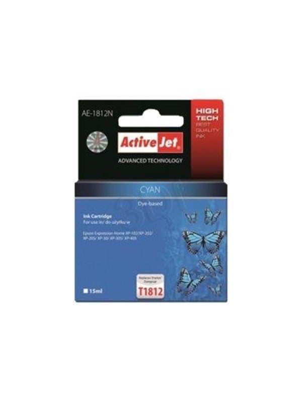 Activejet Ae-1812n Supreme Version Blækpatron Cyan