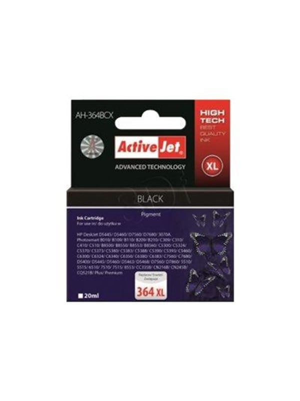 Activejet Ah-364bcx Premium Version Printpatron Foto Sort