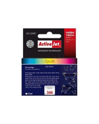 Activejet Ah-344r Premium Blækpatron Cyan  Magenta  Gul