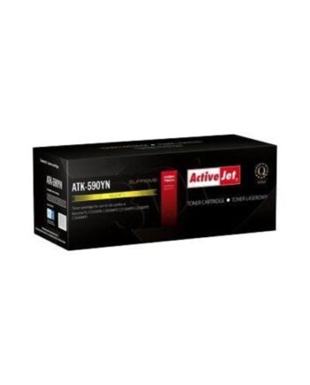 Activejet Atk-590yn Supreme Version Yellow Toner Lasertoner Gul