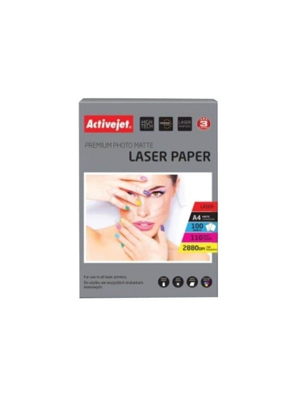 Activejet Papier Matowy Activejet P4-110m100l A4 100 Szt