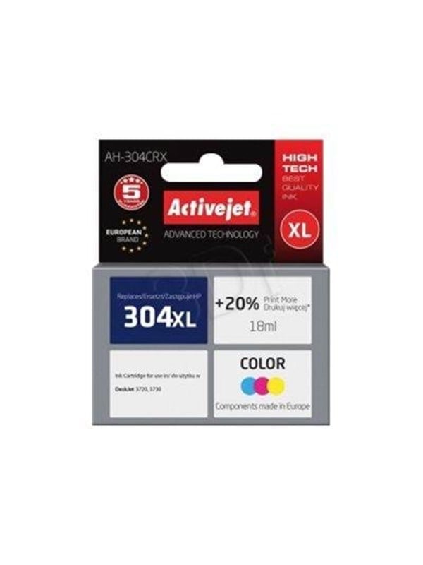 Activejet Premium Blækpatron Cyan Magenta Gul