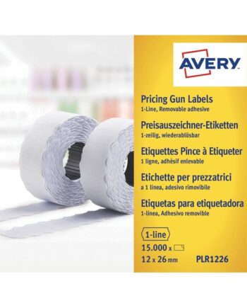 Avery Aftagelige Prisetiketter  26x12mm