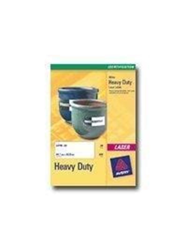 Avery Heavy Duty Laser Labels Etiketter Af Polyester