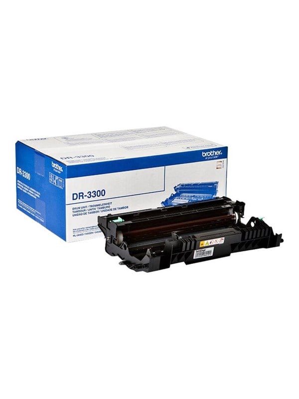 Brother Dr3300 Dr 3300 Black Drum Unit Opc Trommeenhed