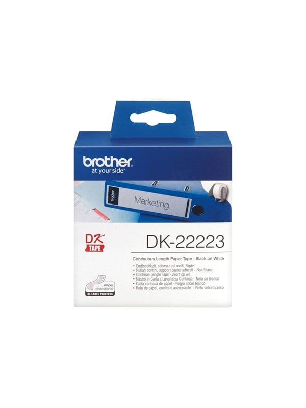 Brother Label Roll White 50mmx30 48m