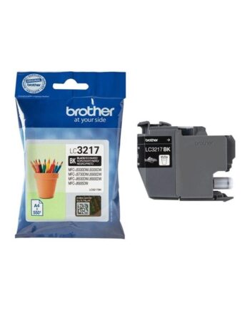 Brother Lc3217bk   Lc 3217bk Black Ink Blækpatron Sort