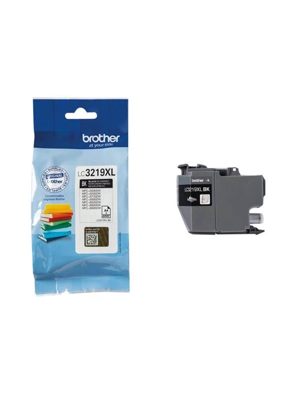 Brother Lc3219 Bk Lc 3219 Bk Black Ink Blækpatron Sort