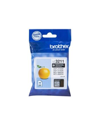 Brother Lc3211bk   Lc 3211bk Black Ink Blækpatron Sort