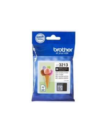 Brother Lc3213bk   Lc 3213bk Black Ink Blækpatron Sort