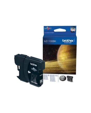 Brother Lc1100bk   Lc 1100bk Black Ink Blækpatron Sort