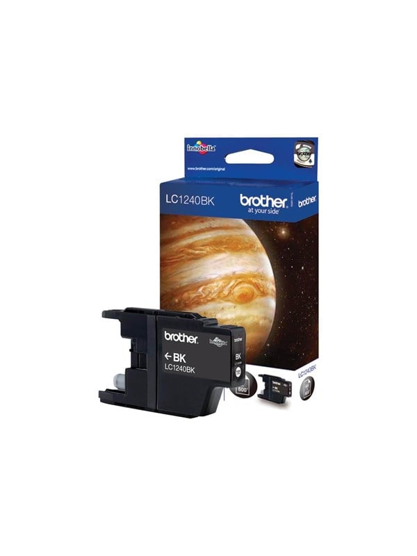 Brother Lc1240bk Lc 1240bk Black Ink Blækpatron Sort