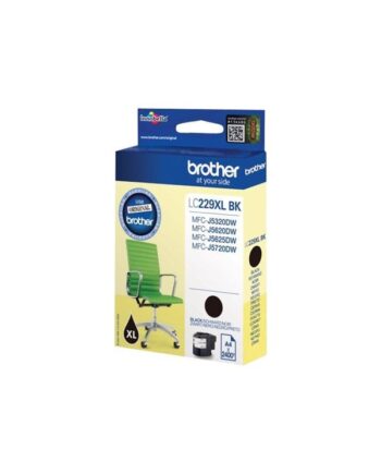 Brother Lc 229 Bk   Lc229 Bk Black Ink High Capacity Blækpatron Sort