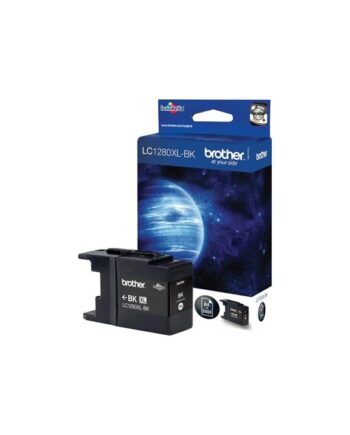 Brother Lc1280 Bk   Lc 1280 Bk High Capacity Black Ink Blækpatron Sort