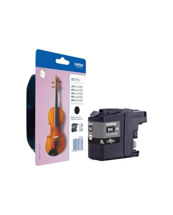 Brother Lc127 Bk   Lc 127 Bk High Capacity Black Ink Blækpatron Sort
