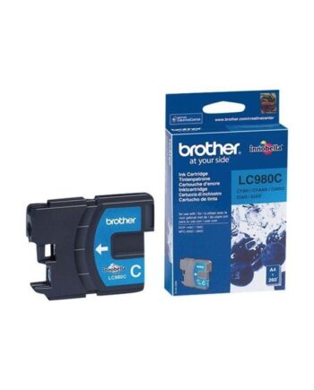 Brother Lc980c Ink  Lc980c  Blækpatron Cyan