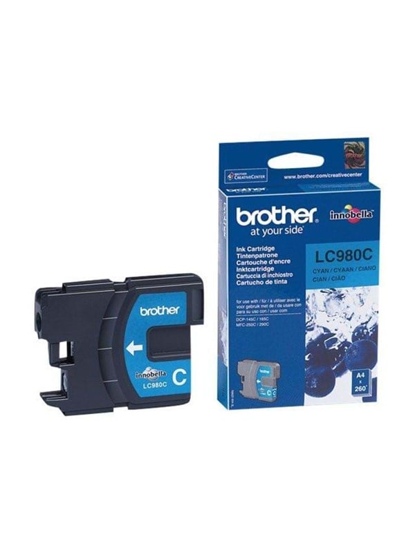 Brother Lc980c Ink Lc980c Blækpatron Cyan