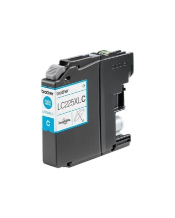 Brother Lc 225     Lc225   Cyan Ink High Capacity Blækpatron Cyan