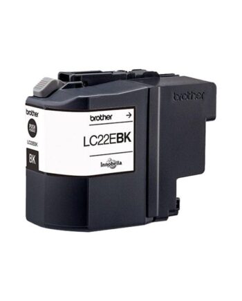Brother Lc22ebk   Lc 22ebk High Capacity Black Ink Blækpatron Sort