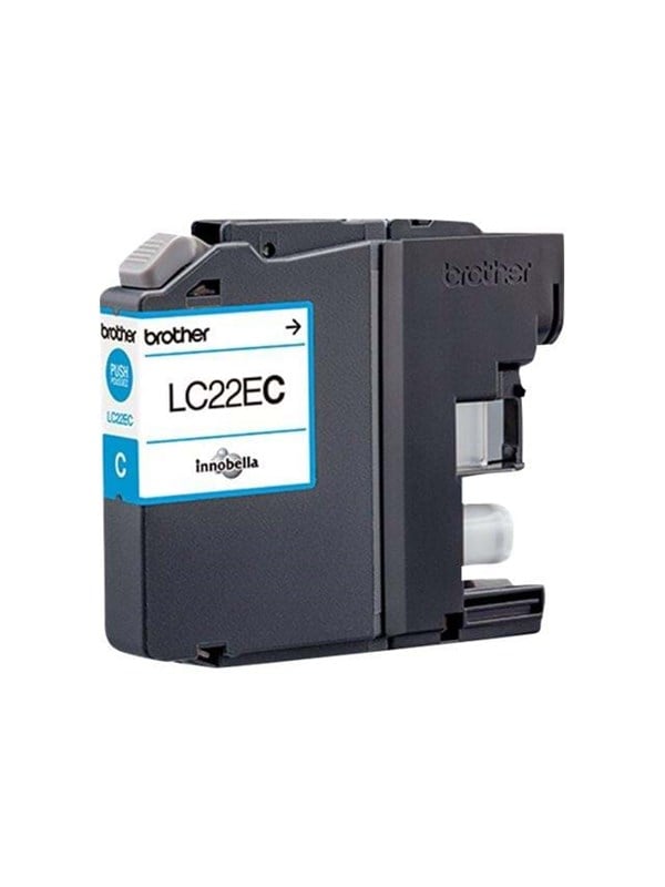 Brother Lc22ec Lc 22ec High Capacity Cyan Ink Blækpatron Cyan