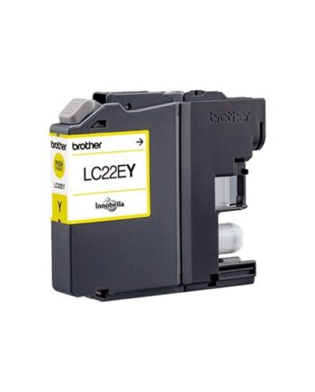 Brother Lc22ey   Lc 22ey High Capacity Yellow Ink Blækpatron Gul