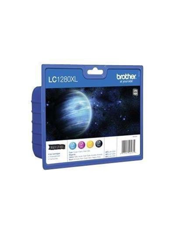 Brother Lc1280 Lc 1280 -pack Valuepack Blækpatron Multicolor