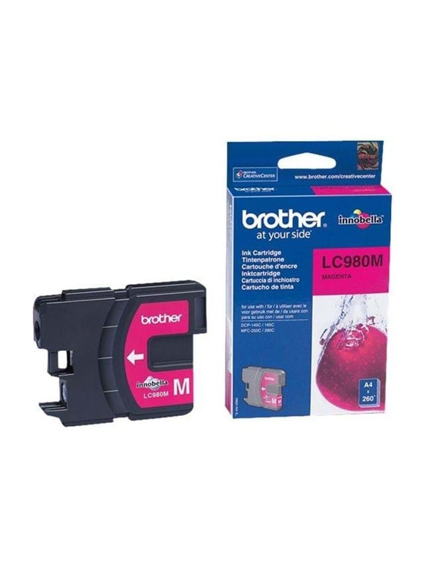 Brother Lc980m Ink Lc980m Blækpatron Magenta