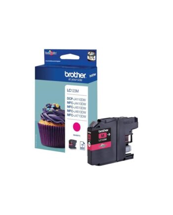 Brother Lc123m   Lc 123m Magenta Ink Blækpatron Magenta
