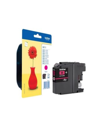 Brother Lc121m   Lc 121m Magenta Ink Blækpatron Magenta