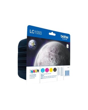 Brother Lc 1000 Value Pack Blækpatron   Farver