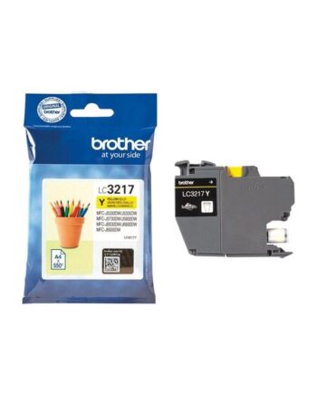 Brother Lc3217y   Lc 3217y Yellow Ink Blækpatron Gul