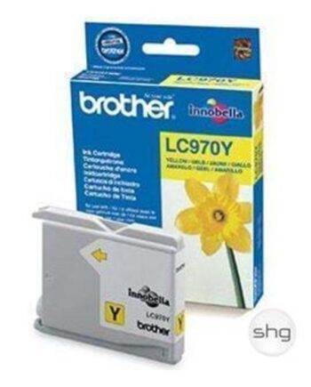Brother Lc970y Yellow Blækpatron Gul