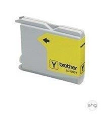 Brother Lc1000y Yellow- Gt  Dcp Mcf Blækpatron Gul