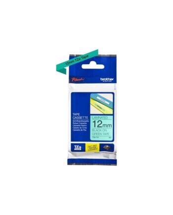 Brother Tape Brother Sort Grøn Tze 731 12 Mm