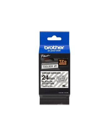 Brother Tape Brother Sort Klar Tze S151 24 Mm