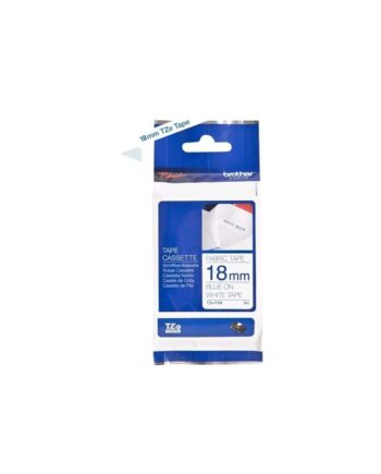 Brother Tape Tzefa4b 18mm Blue On White Background