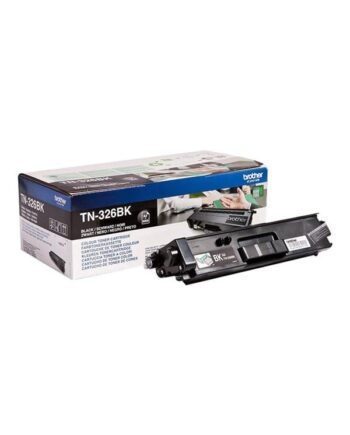 Brother Tn326bk   Tn 326bk Black Toner Lasertoner Sort