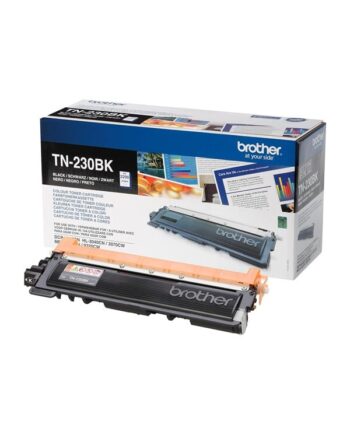 Brother Tn230bk   Tn 230bk Black Toner Lasertoner Sort