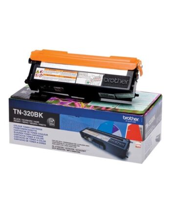 Brother Tn320bk   Tn 320bk Black Toner Lasertoner Sort