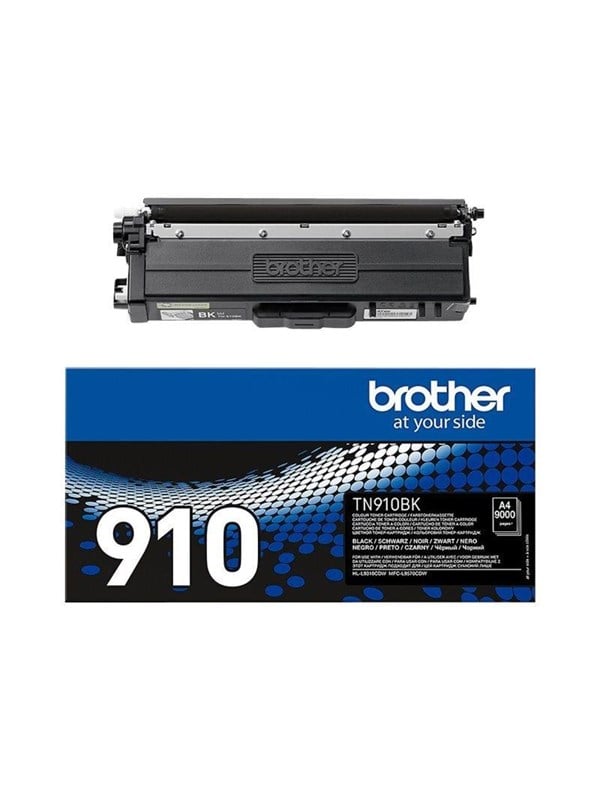 Brother Tn910bk Tn 910bk Black Toner Lasertoner Sort
