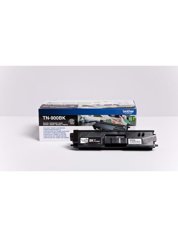 Brother Tn900bk X2 Black Laser Toner Lasertoner Sort