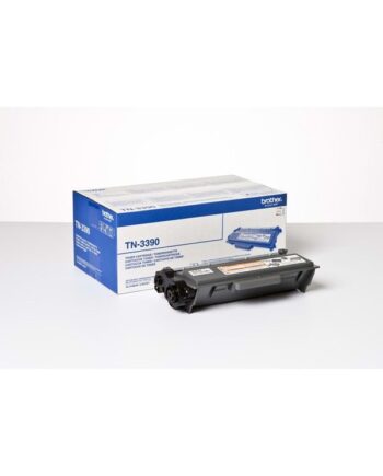 Brother Tn3390 Black Laser Toner Lasertoner Sort