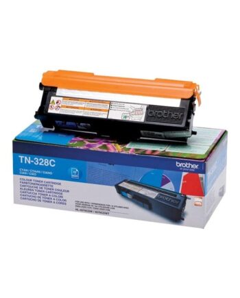 Brother Tn328c   Tn 328c High Capacity Cyan Toner Lasertoner Cyan