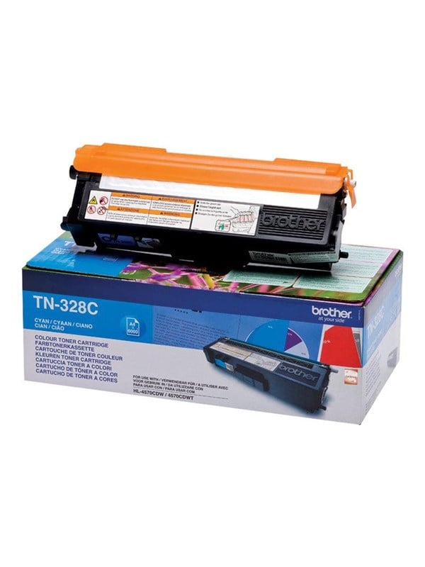 Brother Tn328c Tn 328c High Capacity Cyan Toner Lasertoner Cyan