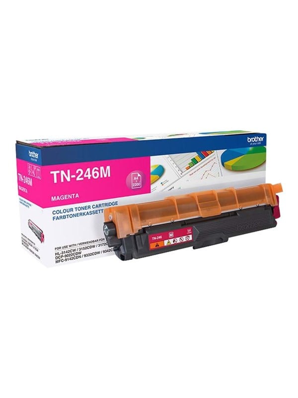 Brother Tn246m Lasertoner Magenta