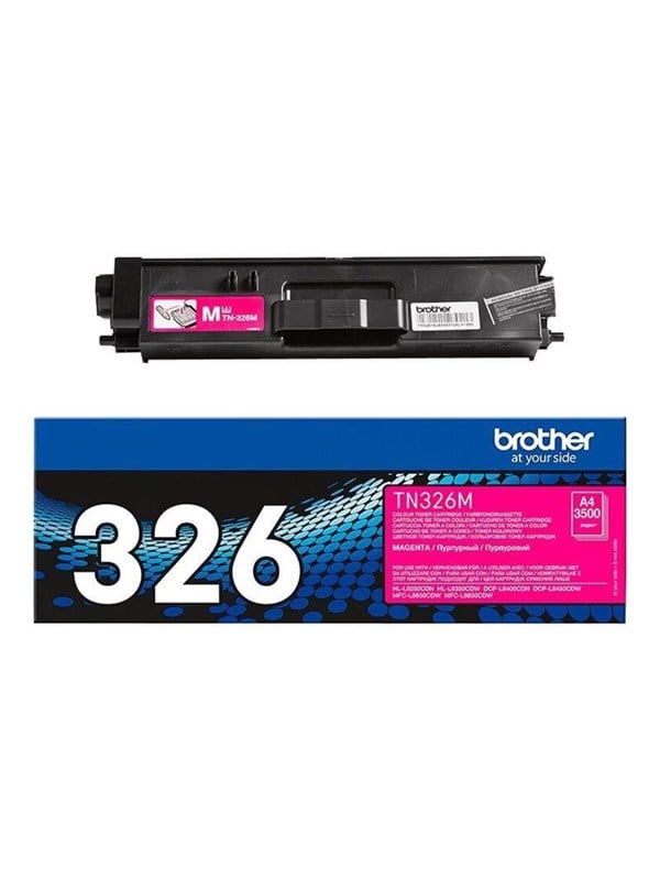 Brother Tn326m Tn 326m Magenta Toner Lasertoner Magenta