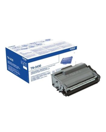 Brother Tn3430   Tn 3430 Black Toner Lasertoner Sort