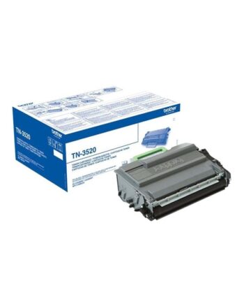 Brother Tn3520   Tn 3520 Black Toner Lasertoner Sort