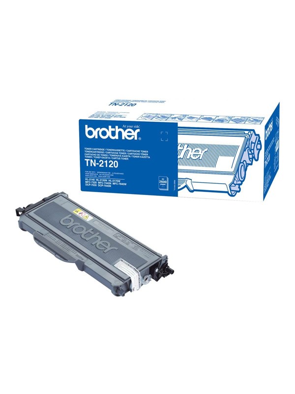 Brother Tn2120 Tn 2120 Black Toner Lasertoner Sort